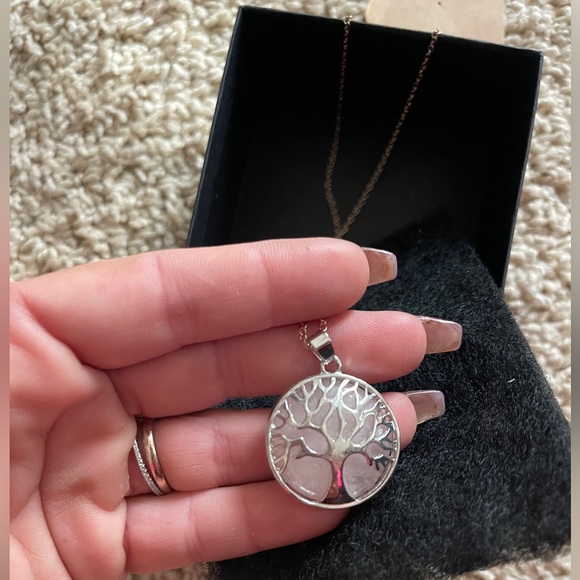 Tree of Life Silver Pendant Adjustable Necklace NEW - Picture 2 of 3